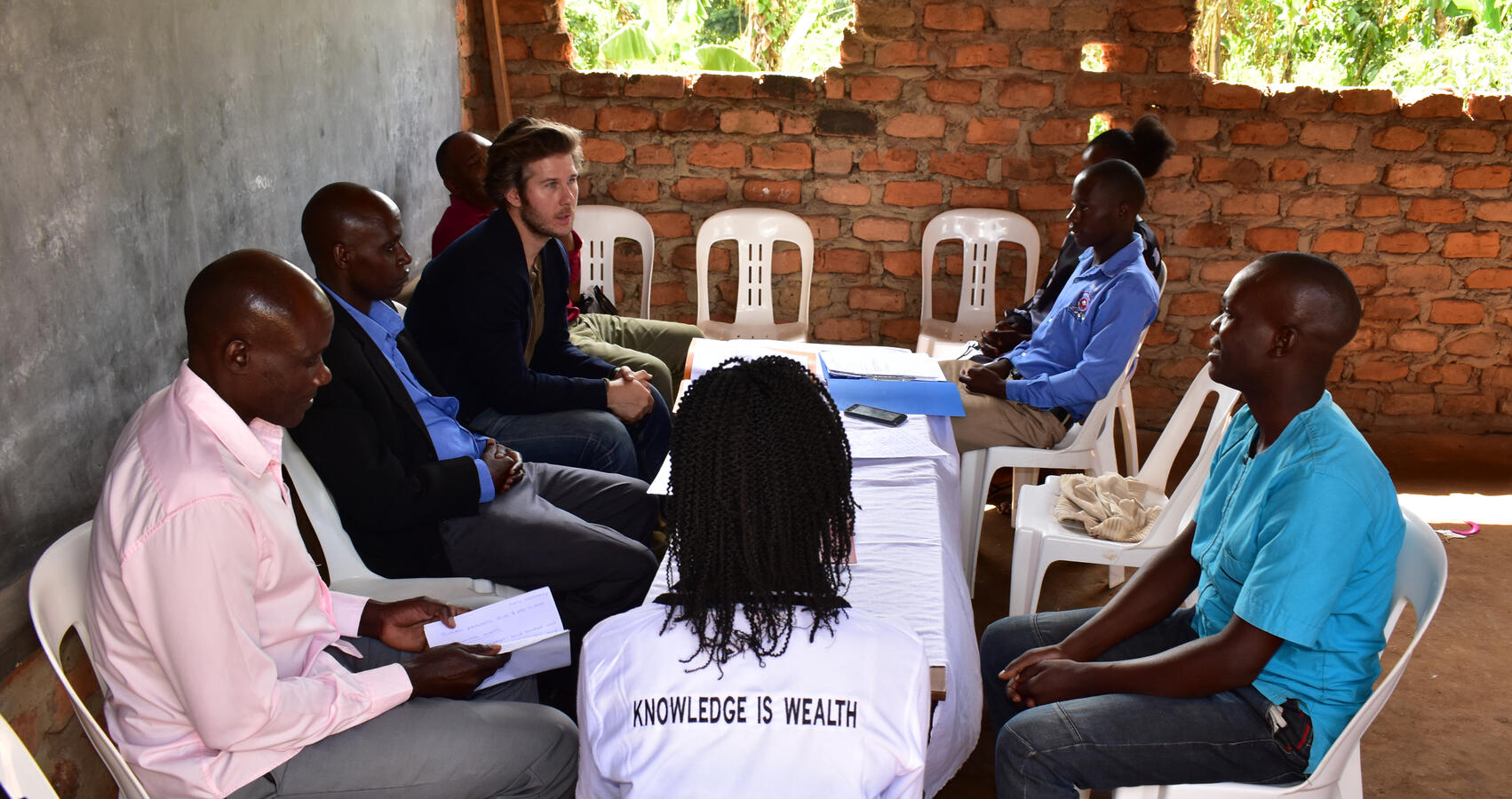 Meeting with school leadership